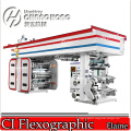 4 Colour PVC Wallpaper Flexo Printing Machine Central Drum Type